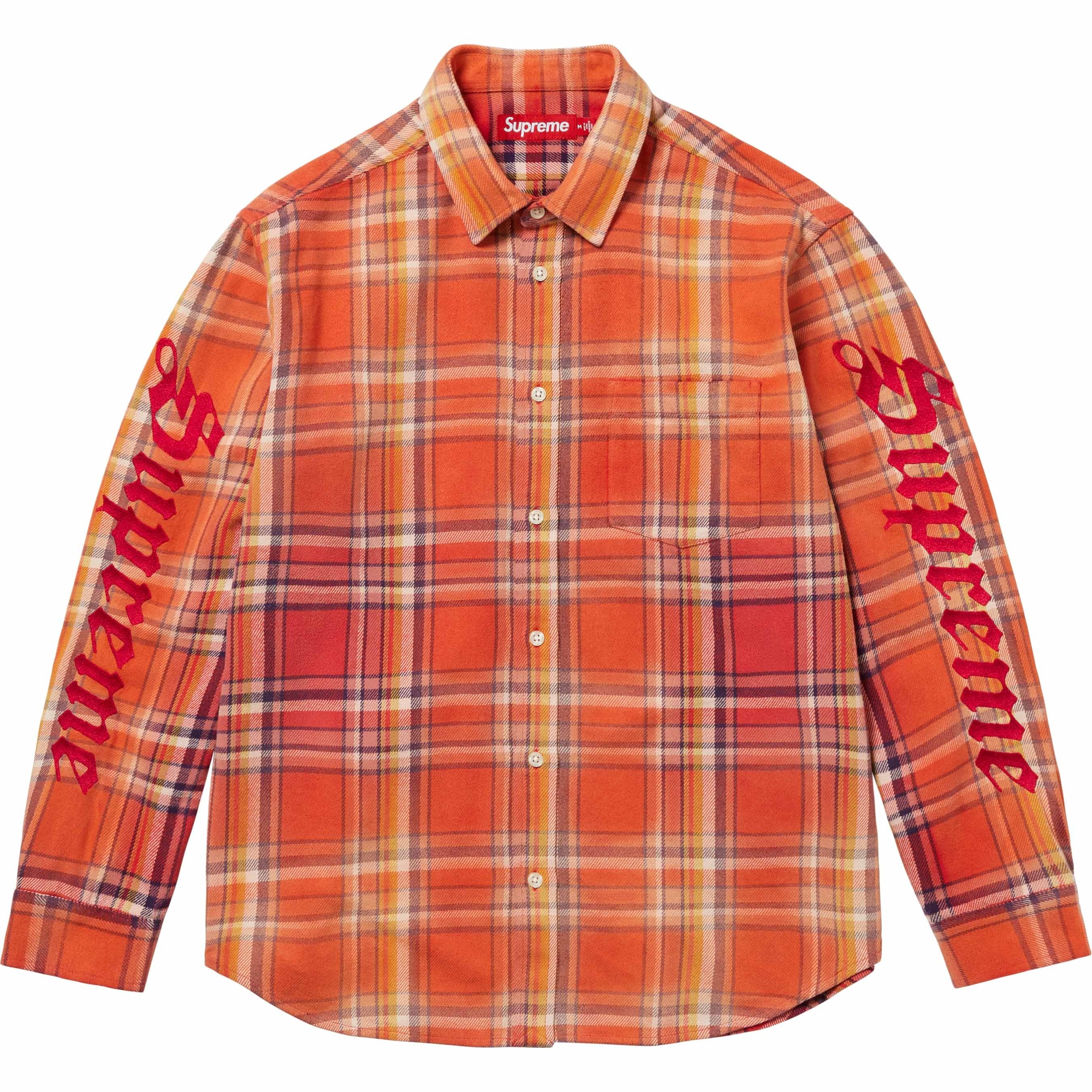 Old English Plaid Flannel Shirt view 5